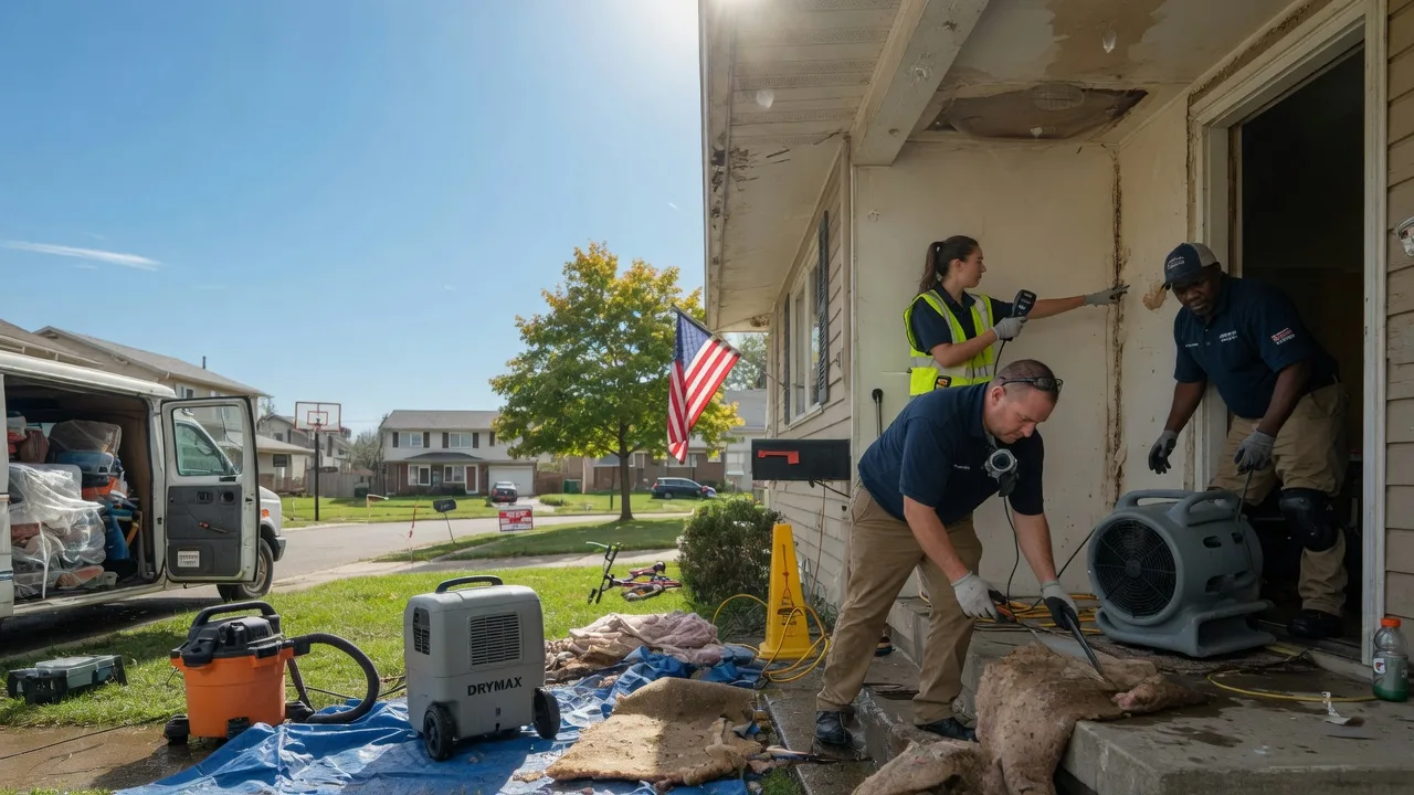 Water Damage Restoration in Alabama near me